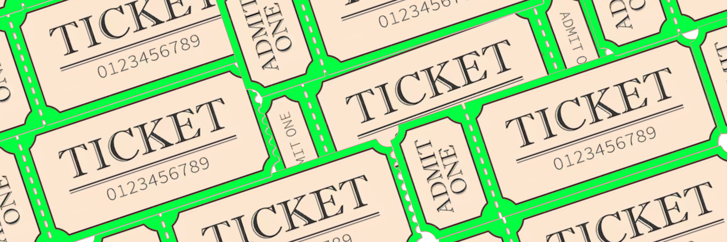 Image of old fashioned tickets